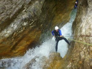 Canyoning in Aragon